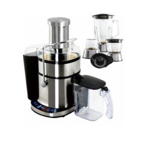آبمیوه‌گیری دیجیتال لمسی 4 کاره AEC H.1200 استیل ضد خش با پنل لمسی و توان 1200 وات – خرید عمده از عمده‌تک